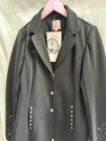 Imperial Riding Softshell Turnierjacke La Fleur schwarz Gr. 72, 76